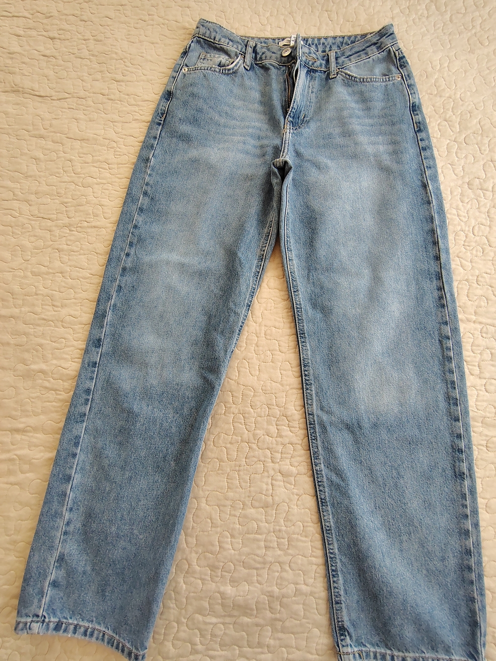 Forever 21 Light Blue Straight Leg Men's Jeans Size 24